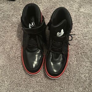 Black Limited Edition Mickey Mouse Adidas Shoes